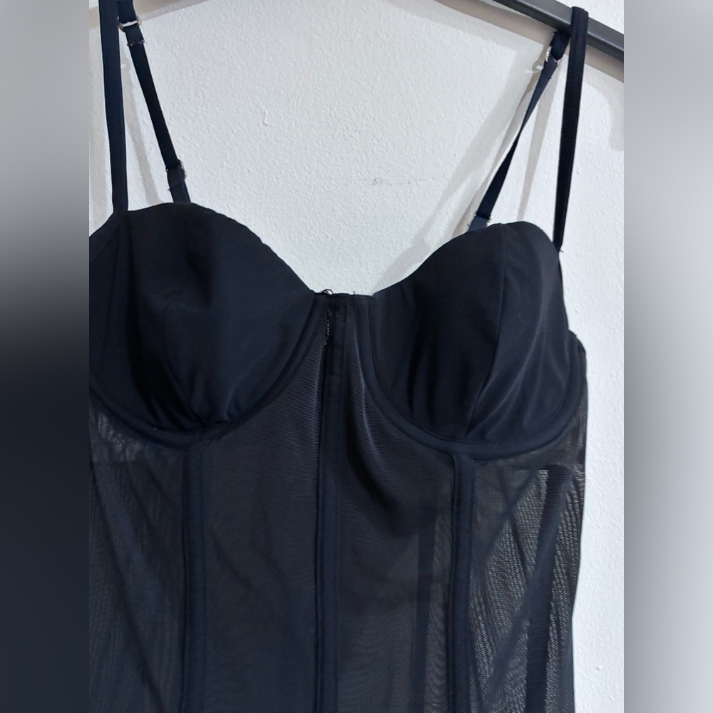 Victoria's Secret Black Slip Dress - Picture 4 of 9